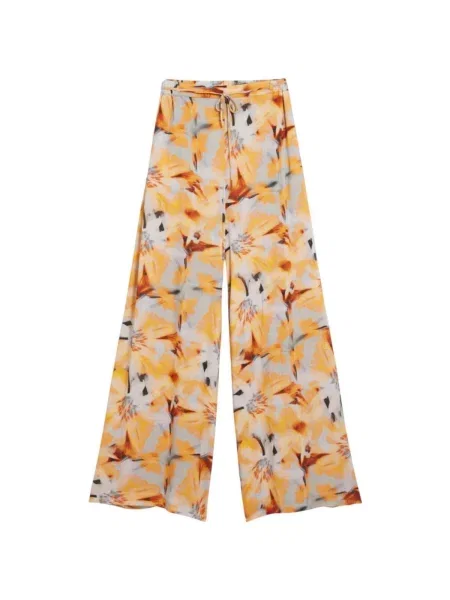 Pantaloni Desigual galben