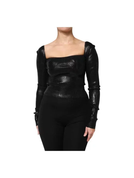 Top Dolce And Gabbana czarny