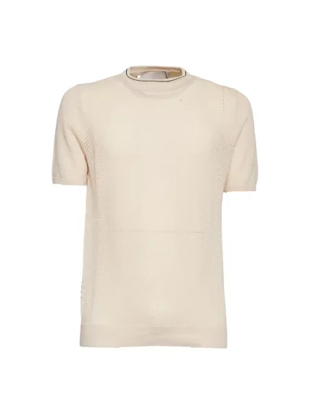 Dzianinowy sweter Amaránto beżowy