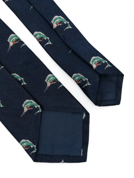 Portofel Polo Ralph Lauren din poplin cu imagine în carouri albastru