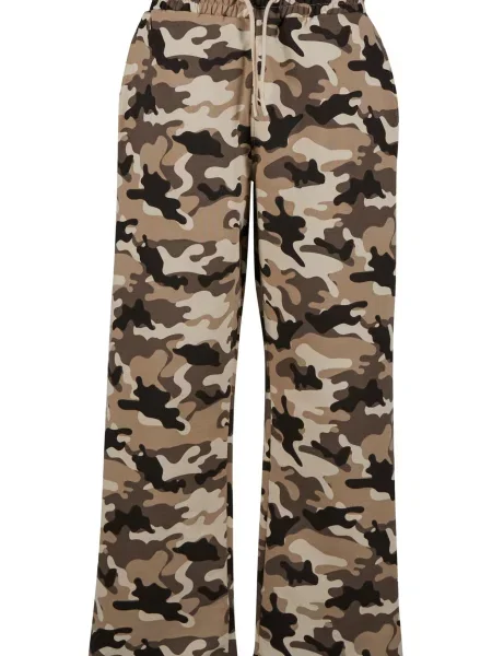 DEF Pantaloni / crem / maro bej