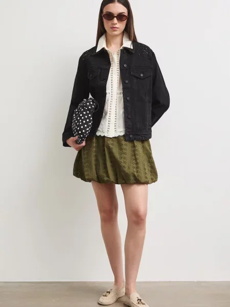 Medicine kurtka jeansowa czarna