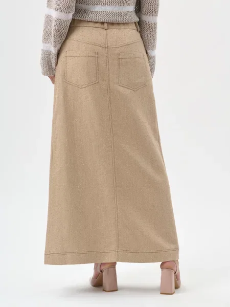 Спідниця Panicale Cashmere бежева