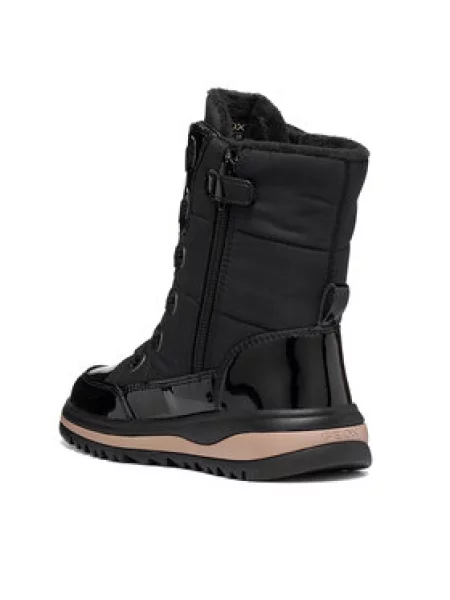 Geox Čizme za snijeg J Adelhide Girl B Ab M crna