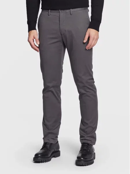 Tommy Hilfiger Chinos kelnes Core Denton Straight Fit pilka