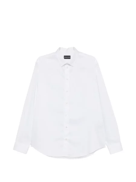 Lung cămașă Emporio Armani alb