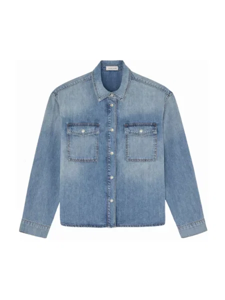 Koszula Anine Bing niebieska