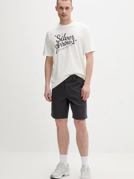 Adidas tričko x Mercedes béžové