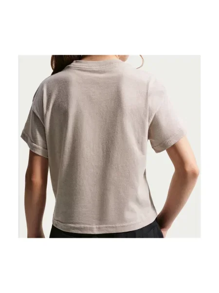 Tricou copii Nike bej