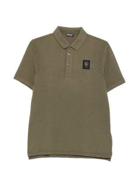Tricou polo Blauer cu autograf verde