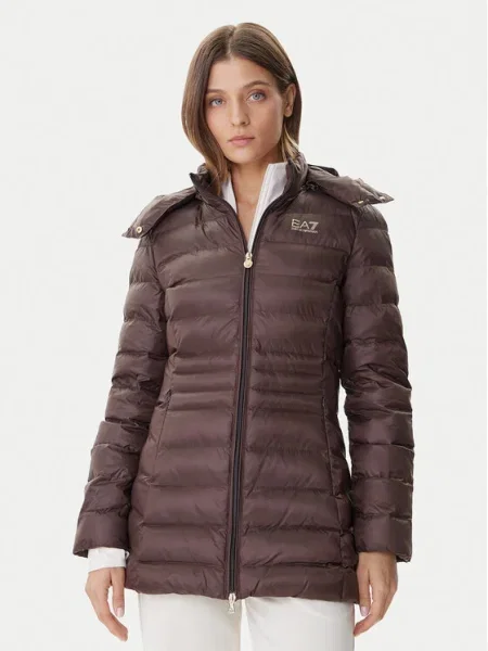 Emporio Armani Geacă de iarnă maro