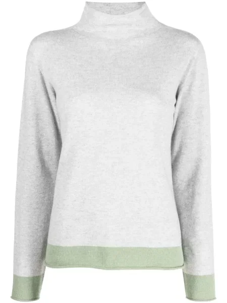 Pulover Le Tricot Perugia lung gri