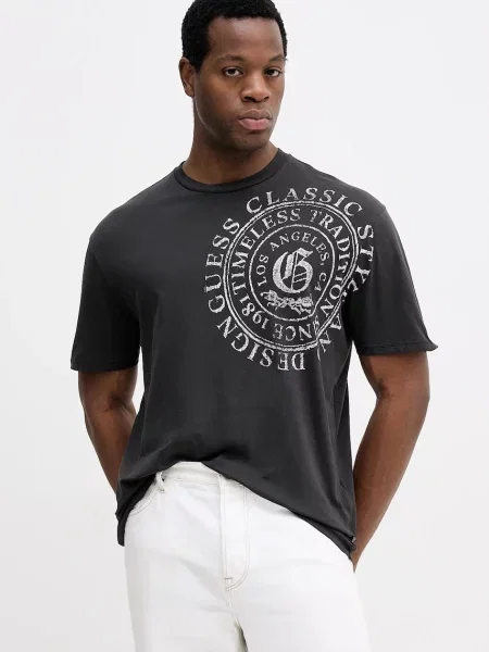Тениска Guess сиво