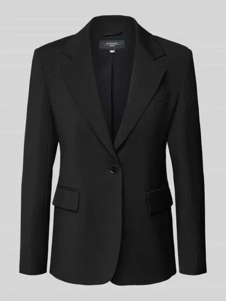 Weekend Max Mara Marynarka Lamine czarny