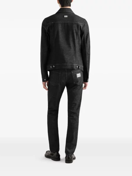 Geacă de blugi Dolce & Gabbana negru