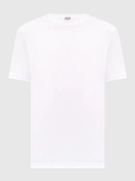 Футболка з нашивкою логотипа Capobianco біла