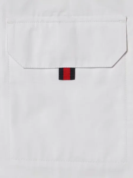 Pantaloni Gucci din poplin alb