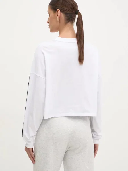 Tricou cu mânecă lungă Dkny alb