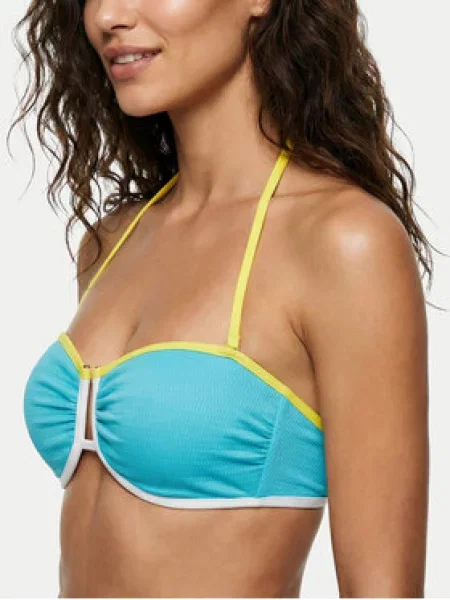 Seafolly Gornji del bikini Beach Bound Turkizna