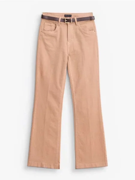 Mohito Džinsai bootcut kavos ruda