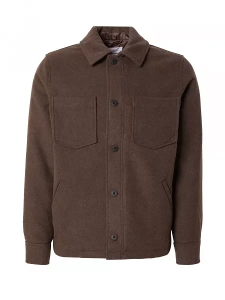 Samsøe Samsøe Prechodná bunda PALLY čokoládová