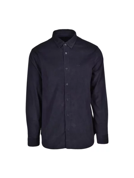 Koszula Armani Exchange niebieska