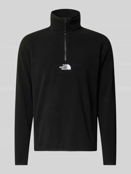 The North Face bluza polarowa EMBROIDERED LOGO czarna