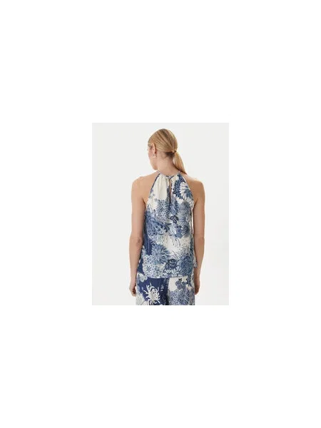 Guess Marškinėliai Regular Fit mėlyna
