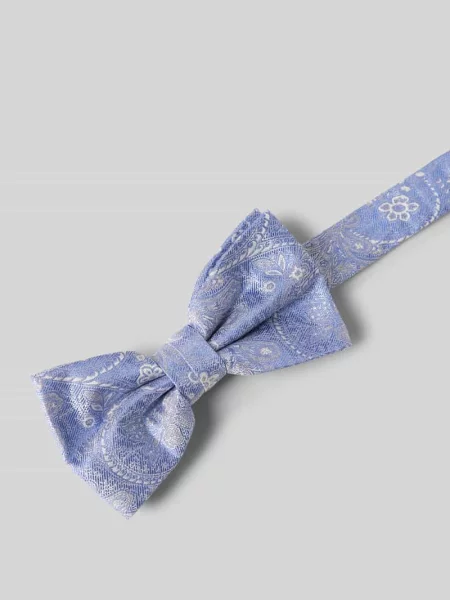 Krawat Prince Bowtie srebrny