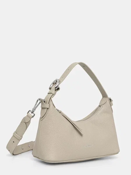 Coccinelle crossbody kabelka dámska kožená béžová