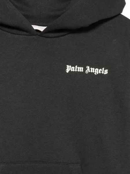 Bluza z kapturem dziecięca Palm Angels czarna