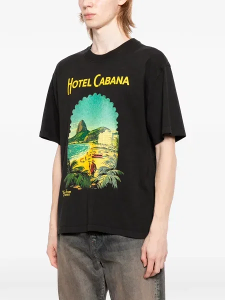 Tricou Melt cu imagine negru
