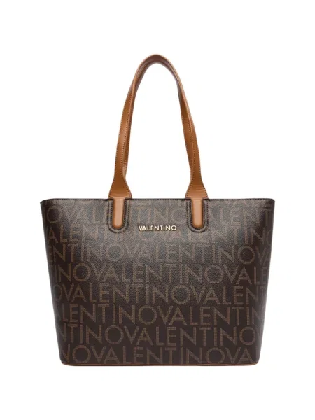 Geantă shopper Valentino maro