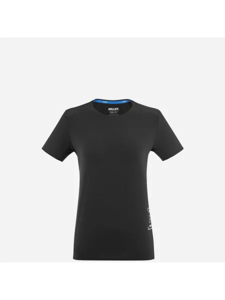 Koszulka do biegania Millet Intense Pro Light Ts Ss W active fit czarna