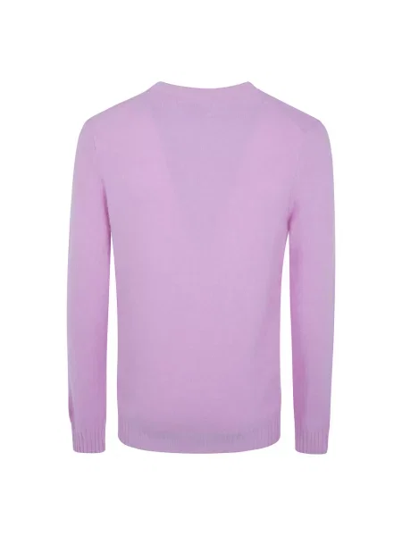 Sweter Mc2 Saint Barth z alpaki różowy