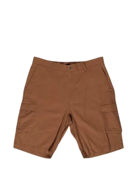 Cu centură pantaloni scurți cargo Hamaki-ho maro