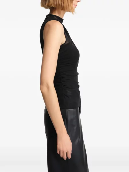 Top Marcella plasă negru