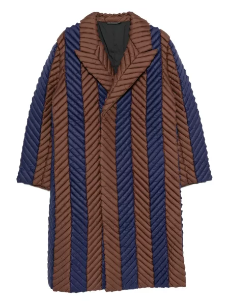 Palton Raxxy cu model herringbone albastru