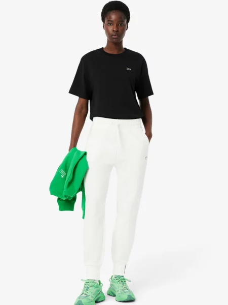 Спортивные штаны Lacoste белые