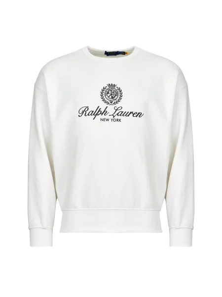 Polo Ralph Lauren Mikina krémová / čierna biela