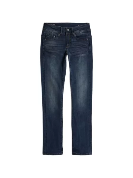 Blugi drepți G-star Raw albastru