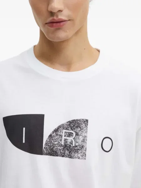 Tricou Iro cu imagine alb