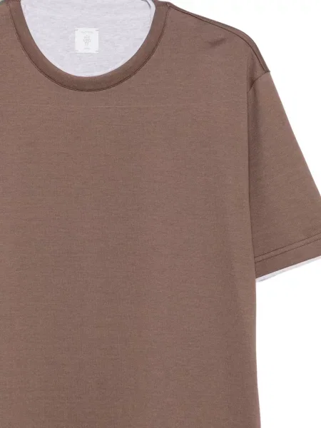 Tricou Eleventy maro