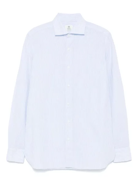 Pruhovaná košile Borrelli modrá