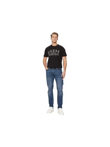 GUESS Tricou CLASSIC | negru