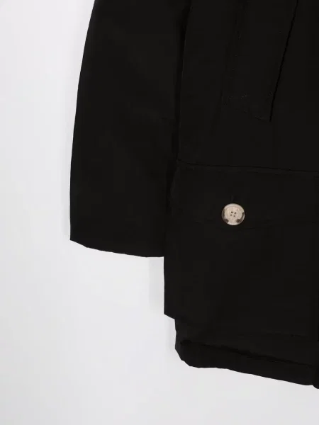 Płaszcz dziecięcy Woolrich czarny