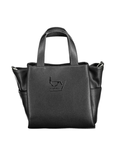 Lniana shopperka Byblos elegancka czarna