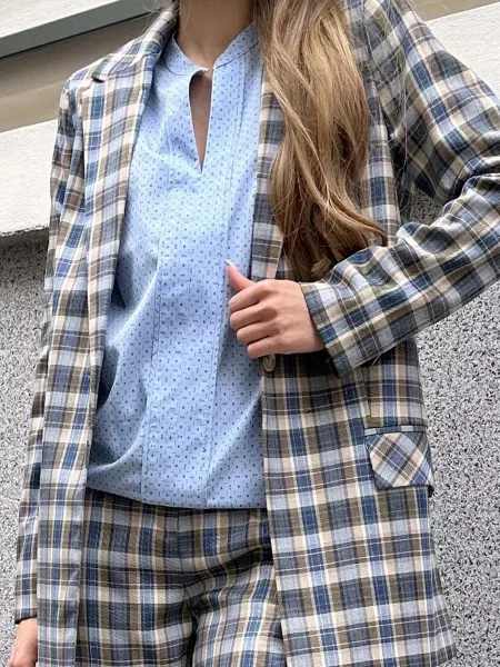 Піджак LadyLike бавовна/поліестер бежевий