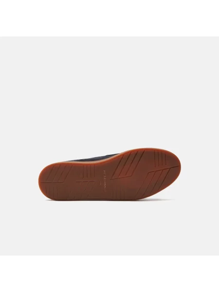 Sneakersy Scarosso skórzane niebieskie