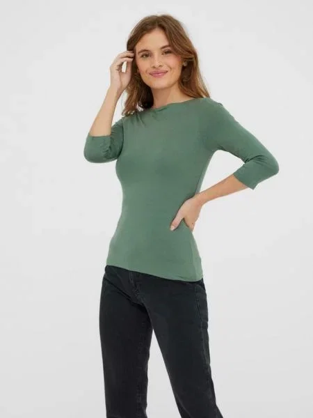 Vero Moda Panda T-shirt Green πράσινο